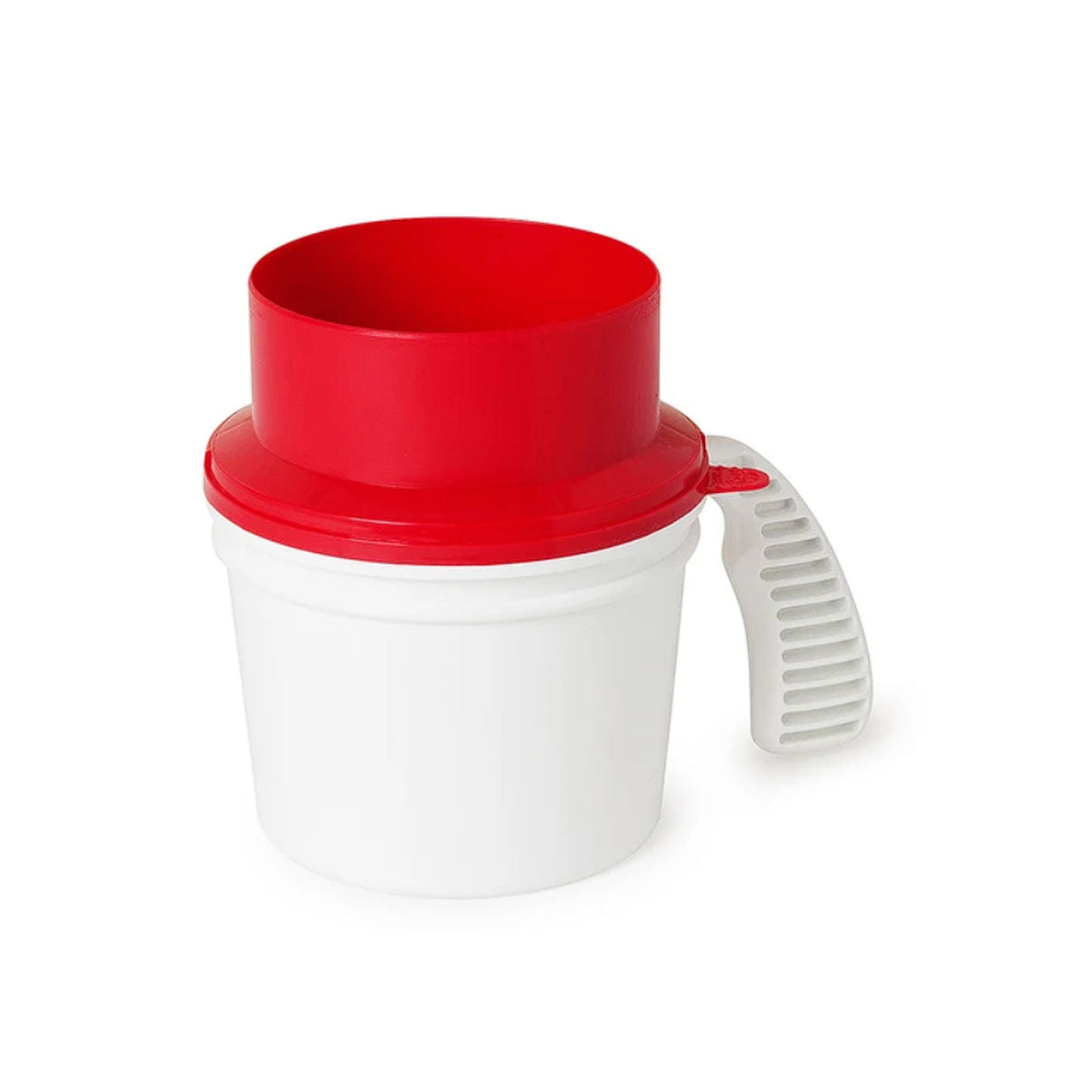 Collection Container Quick Drop Lid - Red