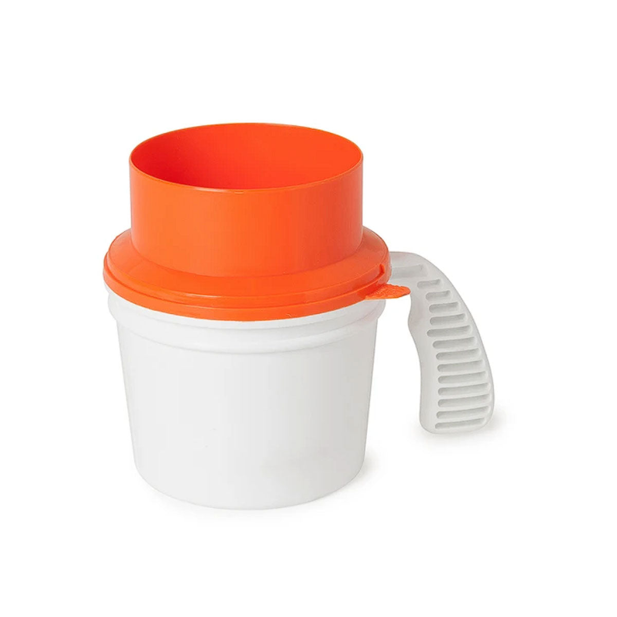 Collection Container Quick Drop Lid - Orange